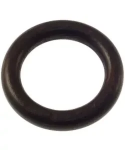 Ultimissimo Modello 8 anelli in legno per bastone ø28mm x56int/est - colore noce.