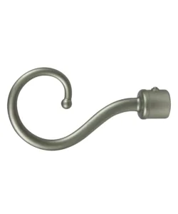 2 pomoli nichel a ricciolo terminale per tubo tende diametro 20 mm Compra Online