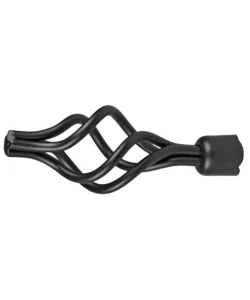 1 pomolo ciorciola nero terminale per tubo diametro 20 mm Subito Disponibile