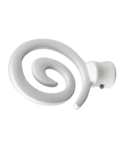 2 pomoli bianchi a spirale terminali per tubo tende diametro 20 mm Soddisfatti O Rimborsati