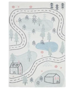 A Buon Prezzo Tappeto "fantasia" nordica foresta, 100x150 cm