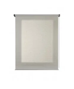 Tenda a rullo semifiltrante lino grigio, 100x250 cm Non Perdere