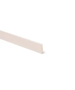 Ultima Occasione Battiscopa mdf rovere bianco trend 58x14x2400mm