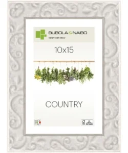 Acquista Ora Cornice in legno colore bianco "milton" - 10 x 15 cm