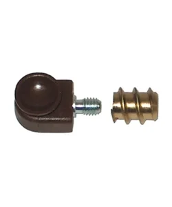 Affare Reggipiani a ventosa con bussola - trasparente - 8 pz.