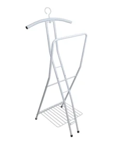 Appendiabito da terra verniciato bianco, 42x47x113 cm Non Perdere