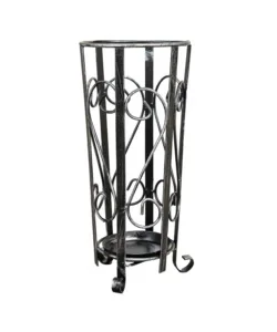 Acquista Ora Portaombrelli in ferro battuto, 50x25 cm