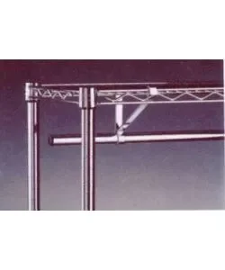 Ultimissimo Modello Tubo appendiabiti - 90cm - con ganci