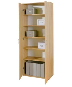 Armadio 2 ante battenti rovere 70x34x189 cm Affare