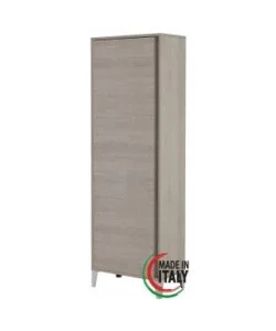 Armadio portascope rovere chiaro, 60x35x183cm Solo Oggi