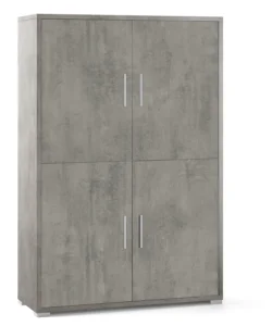 A Buon Prezzo Mobile 4 ante finitura cemento