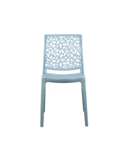 Acquista Ora Sedia da interno monoblocco "london" in resina color cemento, 44x56x83,5 cm