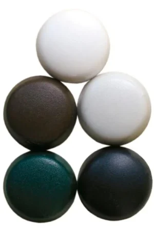 Ultimissimo Modello Placchetta di copertura PVCalluminio grigiastro RAL 9007