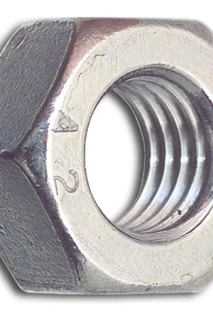 Ultime Pezzi DIN 934 M 6 inox A2 Dado esagonale, con pellicola gleitmo 605 trasparente