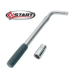 Chiave ruota telescopica, adatta a bulloni da 17 mm e 19 mm, allungabile, massima resistenza Ordina Subito