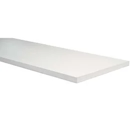 Consegna Rapida Kimono Mensola kimspace mm.600x250x25stondata bianca