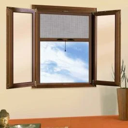 Acquista Ora Sangiorgio Zanzariera a rullo, per finestra, 100x160 cm, marrone