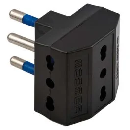 Spedizione Espresso Adattatore triplo 16a+t, colore nero