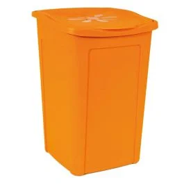 Affare Duplast Portabiancheria margherita 50 lt 37x37x53 arancio