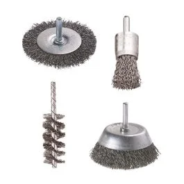 Spazzola per trapano set 4 pz Offerta Lampo