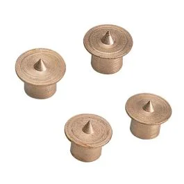 Wolfcraft Spine metallo Ø 6 mm, per marcatura tasselli, 4 pezzi Promozione Esclusiva