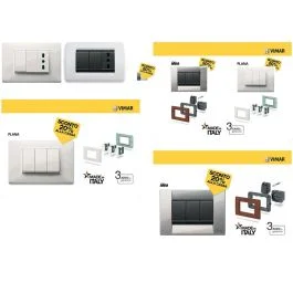 Vimar Placca 2m bianco Bestseller