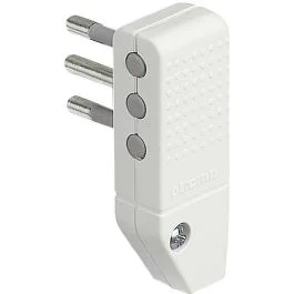 Bticino Spina 10a salvaspazio orientabile bianco Offerta Del Giorno