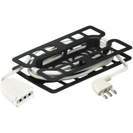 Spedito Oggi Prolunga domestica5 metri di cavo con spina e presa 2p+t 10a - colore bianco