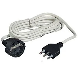Direttamente Dal Produttore Bticino 5mt prolunga 16a-3x1Ø salvaspazio + schuko bianca