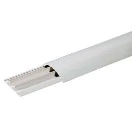 Elettrocanali Canalina da pavimento bianca 75x17 2 m Non Perdere