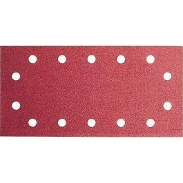 Black+decker Fogli abrasivi 115x280 mm, 14 fori, grana 100, 10 pezzi Professionale