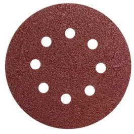 Black+decker Fogli abrasivi, con velcro, Ø 125 mm, grana 240, 5 pezzi Scelto Dai Clienti