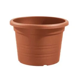 Tuscania Vaso cilindro, Ø 30xh.21 cm, colore terracotta Miglior Prezzo