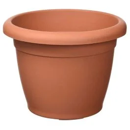 Vaso naxos, in resina, colore terracotta, Ø 30xh.22 cm Più Venduto
