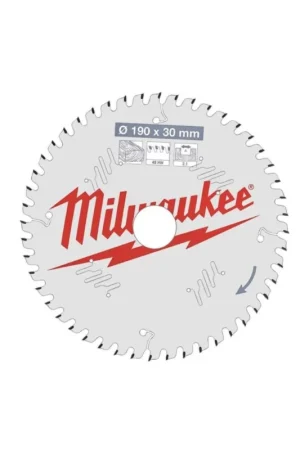 Spedito Oggi MilwaukeeMilwaukee lama circolare per legno diametro 305 foro 30 100 dentiEAN: 4058546289508