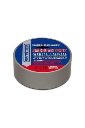 Vendita Finale SaratogaNastro telato mt.25x50 american tape argentatoEAN: 8005860630543