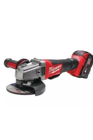 Compra Online MilwaukeeSMERIGLIATRICE M18 FUEL CAG 115X 1 BATT.9Ah+1BATT. 5AhEAN: 10969