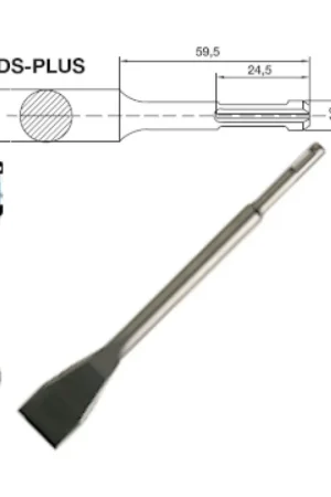 Di Tendenza KrinoScalpello piatto largo per piastrelle sds-plus 40x260EAN: 8014249279655