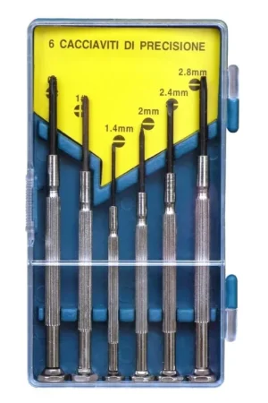 ZingaferSet 6 cacciaviti di precisioneEAN: 8028072022548 Ultime Pezzi