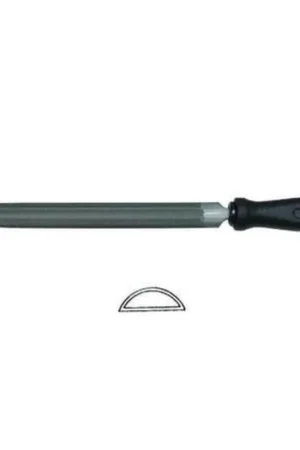 Economico BassoliLIMA MEZZA TONDA 6" TAGLIO M/D C/MAN. PLAS.EAN: 8014736603239