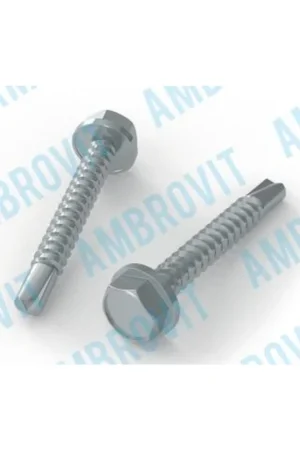 Vendita Finale AmbrovitDIN 7504K - UNI 8117 VITE AUTOPERFORANTE TE CON FINTA RONDELLA SW 8 MM 4,8X25 Cf 500 pzEAN: 8032975168319