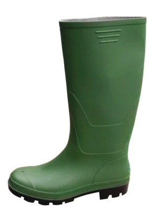 Spedizione Espresso Dfl srlStivale a ginocchio pvc verde suola nera carrarmatoEAN: