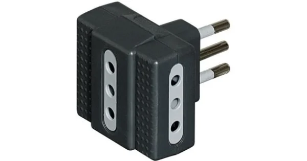 ADATTATORE TRIPLO SPINA 10A GRIGIO S3603GE Direttamente Dal Produttore