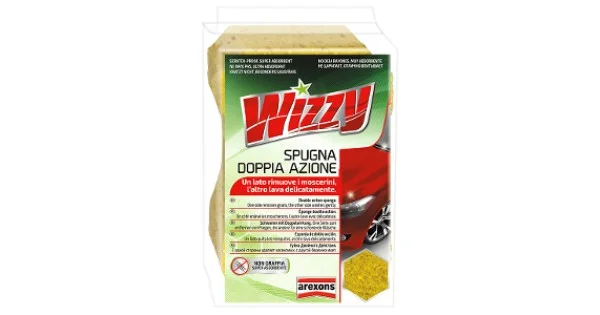 SPUGNA AUTO DOPPIA AZIONE WIZZY ART.1602 Spedizione Gratuita
