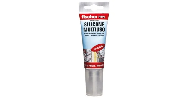 SILICONE TRASPARENTE UNIVERSALE ML.60 Nuova Collezione