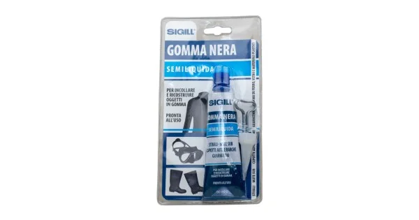 GOMMA SEMILIQUIDA NERA ML.60 SIGILL 0001235 Direttamente Dal Produttore