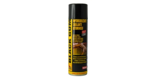 IMPERMEABILIZZANTE SIGILLANTE BITUMINOSO 3 IN 1 SPRAY ML.500 BLACK-GUM Esclusivo