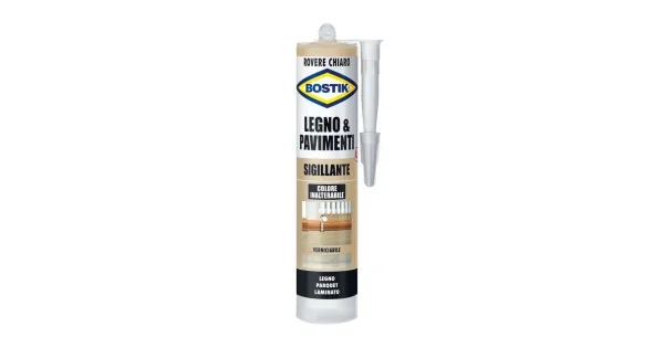 BOSTIK SIGILLANTE LEGNO & PAVIMENTI ML.300 ROVERE CHIARO Non Perdere