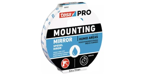 Spedizione Espresso NASTRO BIADESIVO MOUNTING PRO X ZONE UMIDE MM.19 MT.5 ART.66952