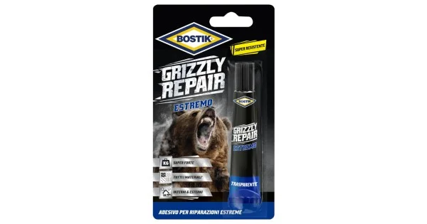 Di Tendenza ADESIVO UNIVERSALE GRIZZLY REPAIR ESTREMO GR.20